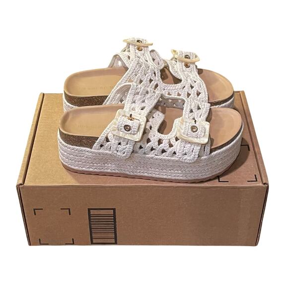 NWT Madden Girl Bali Espadrille Platform Sandals Size 7 - Picture 3 of 6